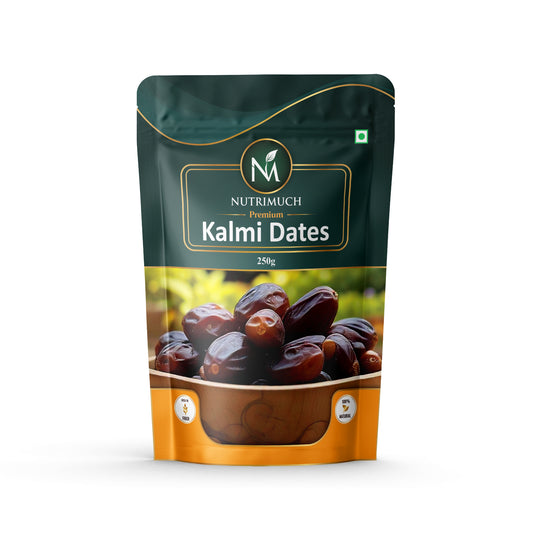 Nutrimuch Premium Kalmi Dates (Saudi Arabia) - 100% Organic & Raw Khajur